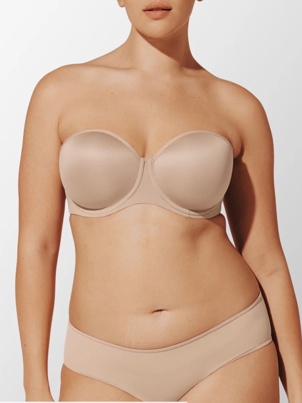 ThirdLove 24/7® Classic Strapless Bra in Taupe